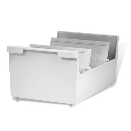 Картотека пластиковая ФОРМАТ А5 (210х148 мм) горизонтальная на 1000 карт, серая, HAN (Германия), НА855/0/11 Картотека пластиковая ФОРМАТ А5 (210х148 мм) горизонтальная на 1000 карт, серая, HAN (Германия), НА855/0/11