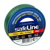 Изолента Safeline 19/20 зеленый (9370) Изолента Safeline 19/20 зеленый (9370)