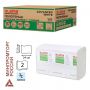 Полотенца бумажные 200 шт., LAIMA (H2) ADVANCED WHITE, 2-слойные, белые, КОМПЛЕКТ 20 пачек, 24х21,5, Z-сложение, 111338