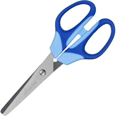 Ножницы детские Attache Ergo&Soft (140 мм, с эргономичными ручками)