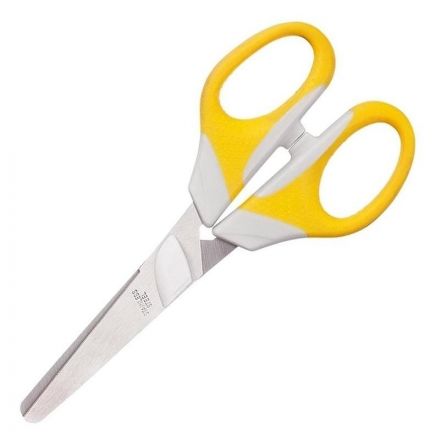 Ножницы детские Attache Ergo&Soft (140 мм, с эргономичными ручками)