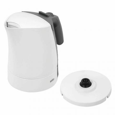 Чайник BRAUN WK-300, 1,7 л, 2200 Вт, закрытый нагревательный элемент, пластик, белый Чайник BRAUN WK-300, 1,7 л, 2200 Вт, закрытый нагревательный элемент, пластик, белый