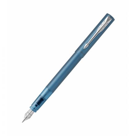 Ручка перьевая Parker Vector XL 2159761, корп. бирюз., тонкая,  в под. уп