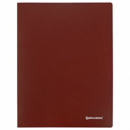 Папка 20 вкладышей BRAUBERG "Office", красная, 0,5 мм, 271325 Папка 20 вкладышей BRAUBERG "Office", красная, 0,5 мм, 271325