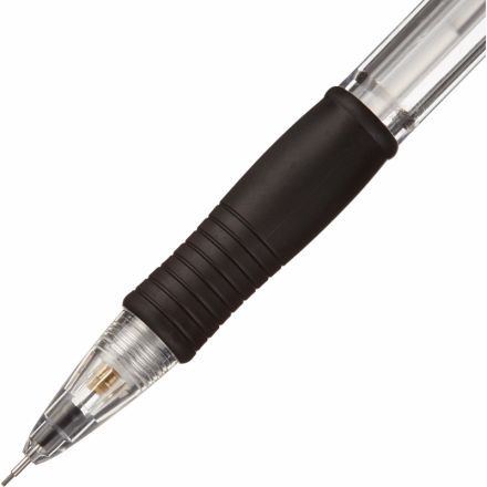 Карандаш механический Pilot H-185 0.5 мм в прозрачном черном корпусе с ластиком Карандаш механический Pilot H-185 0.5 мм в прозрачном черном корпусе с ластиком