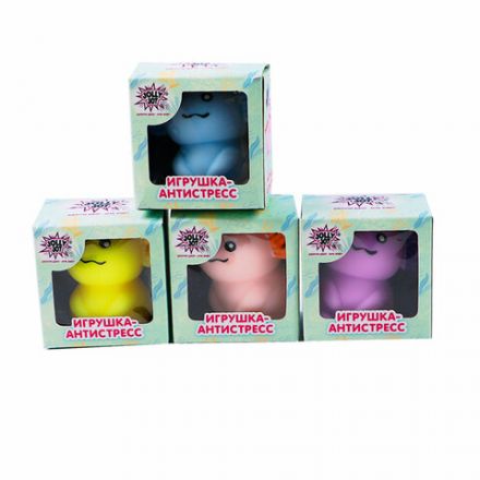 Игрушка-антистресс "АКСОЛОТЛЬ", 8 см, ассорти, 4 цвета, дисплей, JOLLY JOT (ДЖОЛЛИ ДЖОТ), 665806 Игрушка-антистресс "АКСОЛОТЛЬ", 8 см, ассорти, 4 цвета, дисплей, JOLLY JOT (ДЖОЛЛИ ДЖОТ), 665806