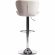 Стул барный AVIONIC (mod. KY712A), металл/экокожа, белый/хром, 2шт/уп