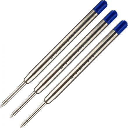 Стержень шариковый 99мм BrunoVisconti синий 1,0мм 23-0037 Стержень шариковый 99мм BrunoVisconti синий 1,0мм 23-0037