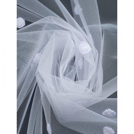 Тюль Amore Mio Вышивка Classic 161493-w 3,0x2,7 1 шт Белый