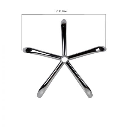 Крестовина для кресла BSL_EChair D 700 мм хром без кожуха Крестовина для кресла BSL_EChair D 700 мм хром без кожуха