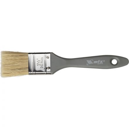 Кисть плоская Евро 1,5"/36 мм, натур. щетина, пласт.ручка MTX 83062 Кисть плоская Евро 1,5"/36 мм, натур. щетина, пласт.ручка MTX 83062