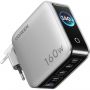 Зарядное устройство UGREEN,сет, X774(65637B)160W,GaN,USB-C&A с каб,серебр
