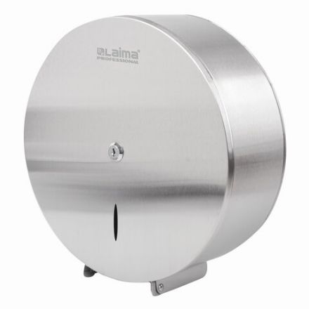 Диспенсер для туалетной бумаги LAIMA PROFESSIONAL INOX, (Система T1) БОЛЬШОЙ, нержавеющая сталь, матовый, 605700 Диспенсер для туалетной бумаги LAIMA PROFESSIONAL INOX, (Система T1) БОЛЬШОЙ, нержавеющая сталь, матовый, 605700