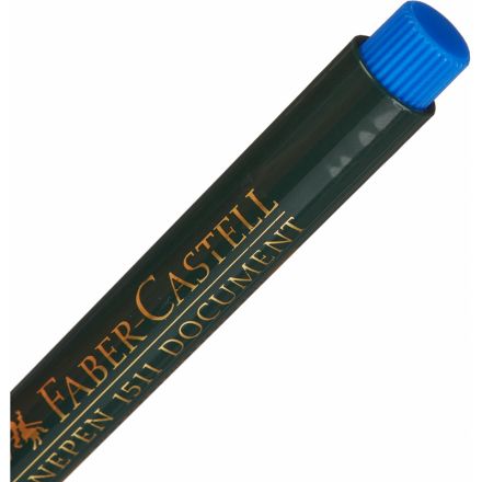 Линер Faber-Castell FINEPEN 1511 0,4мм синий 151151 Линер Faber-Castell FINEPEN 1511 0,4мм синий 151151