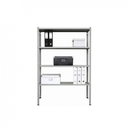 Стеллаж Практик MS 200KD 1950*1000*400мм, 4 полки, серый, комплект