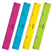 Линейка пластиковая 20 см ЮНЛАНДИЯ "Color", тонированная, ассорти, 210753 Линейка пластиковая 20 см ЮНЛАНДИЯ "Color", тонированная, ассорти, 210753