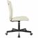 Кресло SK6_VB_EChair 303 PU слоновая кость эко.кожа крестов. металл черный