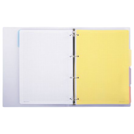 Тетрадь на кольцах БОЛЬШАЯ 305х235 мм А4, 120 л., пластик, с разделителями, BRAUBERG, Фиолетовый, 404623 Тетрадь на кольцах БОЛЬШАЯ 305х235 мм А4, 120 л., пластик, с разделителями, BRAUBERG, Фиолетовый, 404623