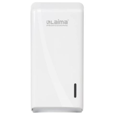 Диспенсер для туалетной бумаги листовой LAIMA PROFESSIONAL ORIGINAL (Система T3), белый, ABS-пластик, 605770 Диспенсер для туалетной бумаги листовой LAIMA PROFESSIONAL ORIGINAL (Система T3), белый, ABS-пластик, 605770