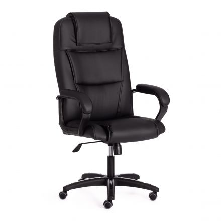 Кресло Tetchair BERGAMO (22), кож/зам, черный, 36-6