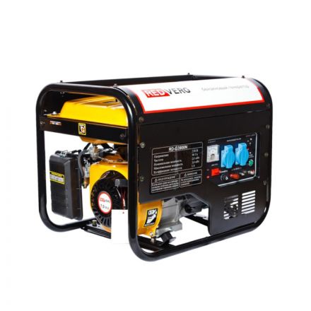 Генератор бензиновый REDVERG RD-G3900N, 2.8кВт, AVR (5024808) Генератор бензиновый REDVERG RD-G3900N, 2.8кВт, AVR (5024808)