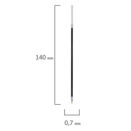 Стержень шариковый масляный BRAUBERG "i-Rite GT" 140 мм, СИНИЙ, узел 0,7 мм, линия письма 0,35 мм, 170376 Стержень шариковый масляный BRAUBERG "i-Rite GT" 140 мм, СИНИЙ, узел 0,7 мм, линия письма 0,35 мм, 170376