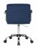 Офисное кресло для персонала DOBRIN TERRY, синий велюр (MJ9-117)