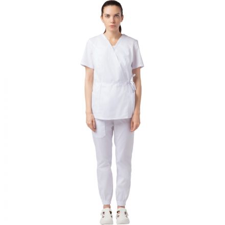 Костюм для медицинского персонала жен. М24 КБР белый 46 (158-164) Костюм для медицинского персонала жен. М24 КБР белый 46 (158-164)