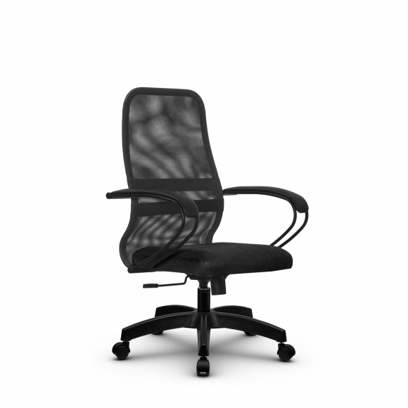 Кресло Metta SU-CP-8 темно-серое/черное Pl