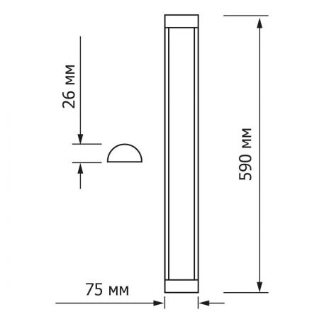 Светильник светодиодный TOPFORT СПО-СВЕТ-18-600-6500 Светильник светодиодный TOPFORT СПО-СВЕТ-18-600-6500