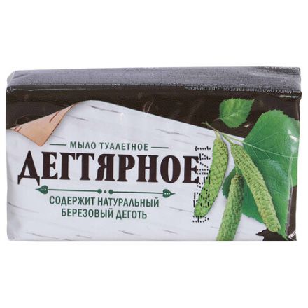 Мыло туалетное 140 г ЧИСТЫЕ ТРАДИЦИИ, "Дегтярное", 1066-2 Мыло туалетное 140 г ЧИСТЫЕ ТРАДИЦИИ, "Дегтярное", 1066-2