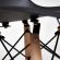 Стул барный Cindy Bar Chair (mod. 80), дерево/металл/пластик, 46х55х106 см, черный
