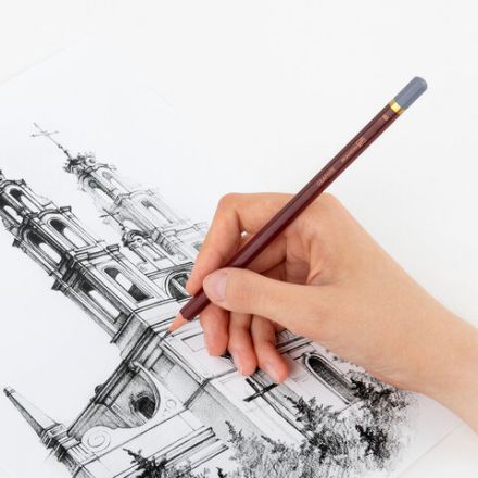 Карандаш чернографитный художественный B, 1 шт., BRAUBERG ART "PREMIERE", ВЫСШЕЕ КАЧЕСТВО, 181887 Карандаш чернографитный художественный B, 1 шт., BRAUBERG ART "PREMIERE", ВЫСШЕЕ КАЧЕСТВО, 181887