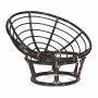 Кресло Папасан/Papasan (23/01 W) /без подушки/ 115х101х104см, античный черно-коричневый