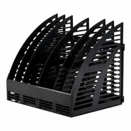 Лоток вертикальный для бумаг STAFF Basic, 245х320х285 мм, 6 отделений, сетчатый сборный, 237946 Лоток вертикальный для бумаг STAFF Basic, 245х320х285 мм, 6 отделений, сетчатый сборный, 237946