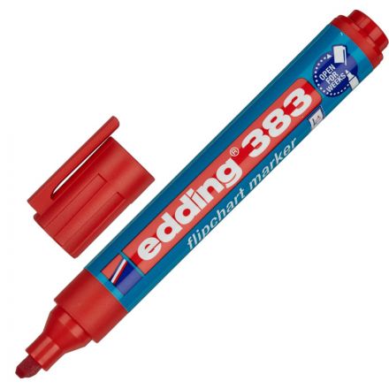 Набор маркеров для флипчартов EDDING 383, 1-5 мм, 4 цвета в ПВХ конверте Набор маркеров для флипчартов EDDING 383, 1-5 мм, 4 цвета в ПВХ конверте