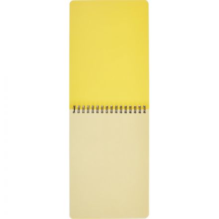 Блокнот А5,60л,кл,спир,пласт.обл,тонир.бл. Attache Bright colours Желтый