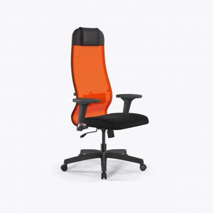 Кресло ErgoLife Set 11/подл.200/осн.Sit 001 Оранжевый-Черный