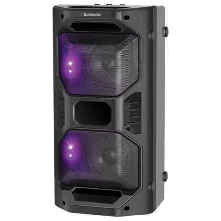 Колонка портативная DEFENDER Rage, 2.0, 50 Вт, Bluetooth, FM-тюнер, microSD, чёрная, 65109 Колонка портативная DEFENDER Rage, 2.0, 50 Вт, Bluetooth, FM-тюнер, microSD, чёрная, 65109