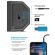 Колонка портативная DEFENDER Rage, 2.0, 50 Вт, Bluetooth, FM-тюнер, microSD, чёрная, 65109