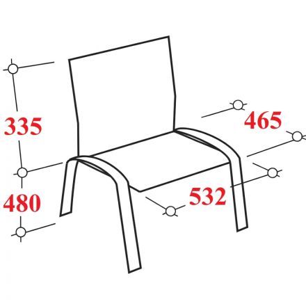 Стул UA _ISIT черный каркас / ткань черная С-11 Стул UA _ISIT черный каркас / ткань черная С-11