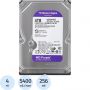 Жесткий диск WD Purple 3.5 SATA 4 Tb, 128 MB (WD44PURZ), em