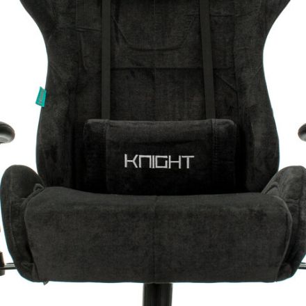 Кресло компьютерное Zombie VIKING KNIGHT, 2 подушки, ткань, черное, 1379928 Кресло компьютерное Zombie VIKING KNIGHT, 2 подушки, ткань, черное, 1379928