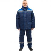 Костюм рабочий зимний муж з12-КПК с СОП син/вас 44-46/170-176 Костюм рабочий зимний муж з12-КПК с СОП син/вас 44-46/170-176