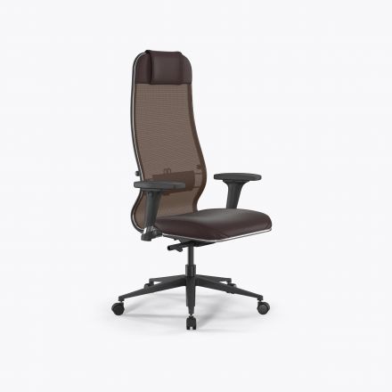 Кресло SynchroSit 10 B1-115D - X2+Extra /Um00/Wm12/D02P(M23.B11.G19.W02) Темно-коричневый Кресло SynchroSit 10 B1-115D - X2+Extra /Um00/Wm12/D02P(M23.B11.G19.W02) Темно-коричневый
