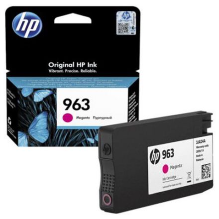 Картридж струйный HP (3JA24AE) для HP OfficeJet Pro 9010/9013/9020/9023, №963 пурпурный, ресурс 700 страниц Картридж струйный HP (3JA24AE) для HP OfficeJet Pro 9010/9013/9020/9023, №963 пурпурный, ресурс 700 страниц