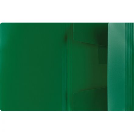 Папка на резинках Attache Economy A4 пластиковая зеленая (0.45, до 200 листов)