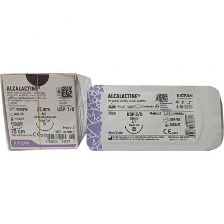 Шовный материал ALCALACTINE 3/0 26 1/2 TAPER CUT кол-реж.75 уп/36 шт Шовный материал ALCALACTINE 3/0 26 1/2 TAPER CUT кол-реж.75 уп/36 шт