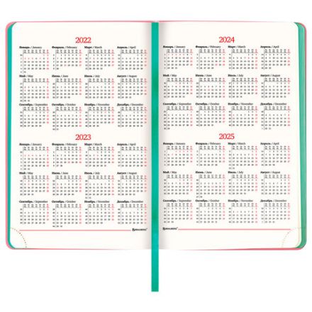 Ежедневник недатированный А5 138х213 мм BRAUBERG "Metropolis Mix", под кожу, 136 л., розовый, 113295 Ежедневник недатированный А5 138х213 мм BRAUBERG "Metropolis Mix", под кожу, 136 л., розовый, 113295