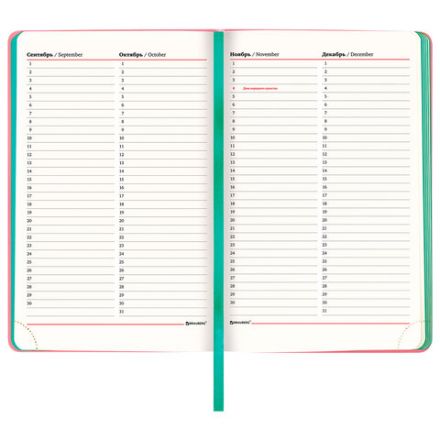 Ежедневник недатированный А5 138х213 мм BRAUBERG "Metropolis Mix", под кожу, 136 л., розовый, 113295 Ежедневник недатированный А5 138х213 мм BRAUBERG "Metropolis Mix", под кожу, 136 л., розовый, 113295